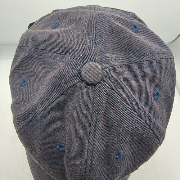 Disney Dark Blue Adults Hat Cap Red Mickey Casual Adjustable Disneyland Casual - Picture 6 of 9